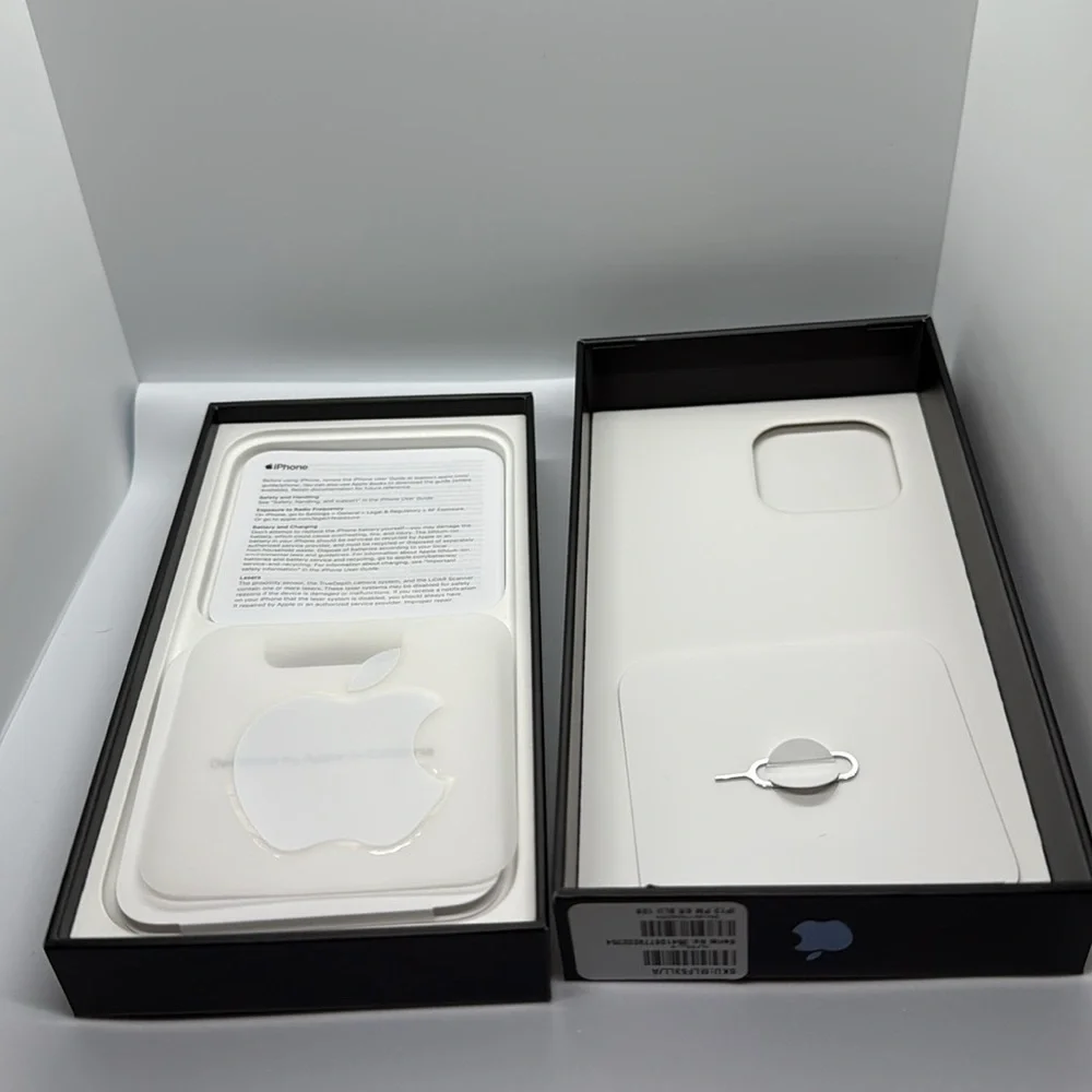 BOX ONLY: Apple iPhone 13 Pro Max in Sierra Blue 128GB